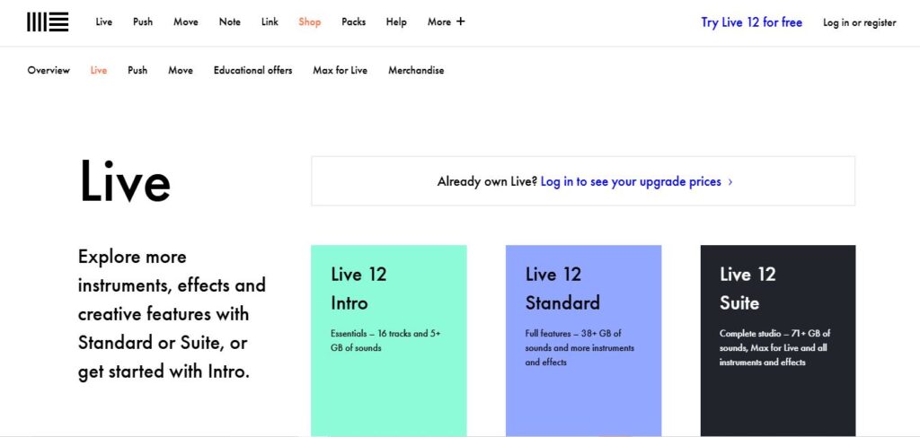 migliori-programmi-per-fare-musica-senza-intelligenza-artificiale-ableton-live