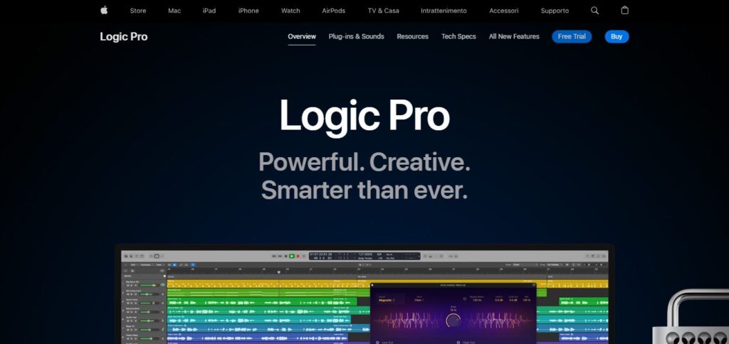 migliori-programmi-per-fare-musica-senza-intelligenza-artificiale-logic-pro