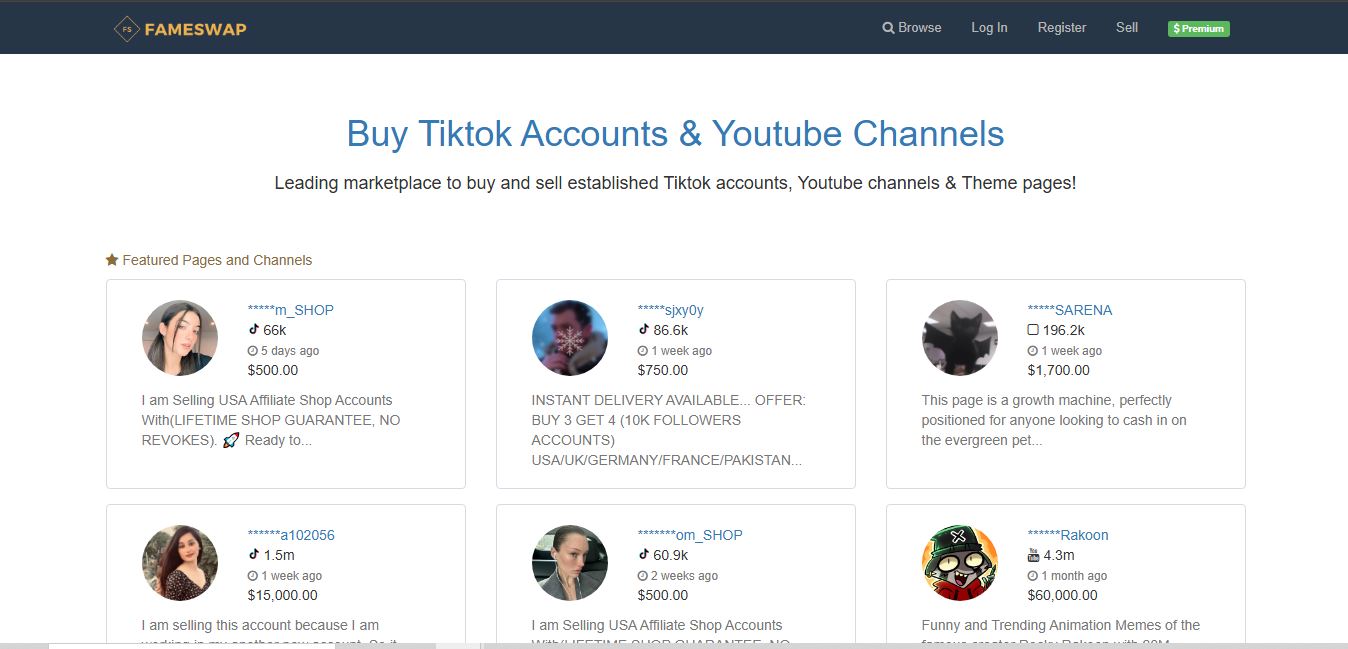dove-comprare-account-instagram-marketplace-specifici-fameswap