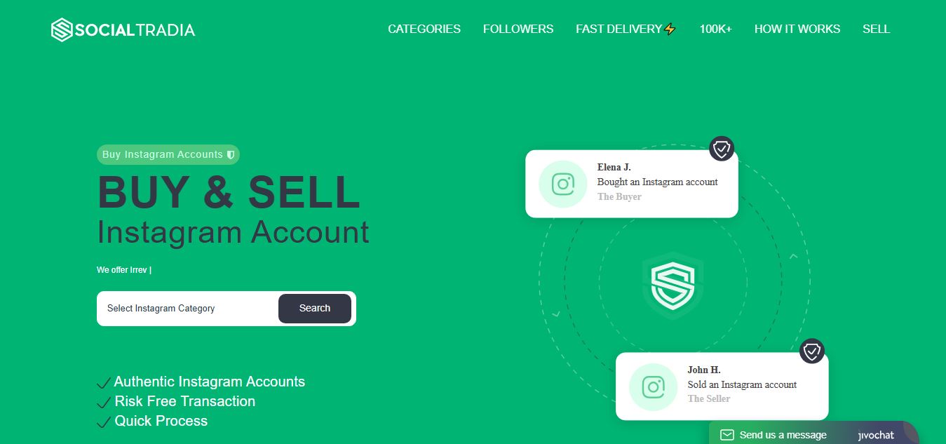 dove-comprare-account-instagram-marketplace-specifici-socialtradia