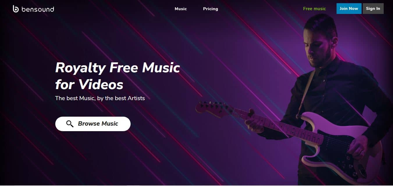 migliori-siti-per-musica-senza-copyright-instagram-bensound