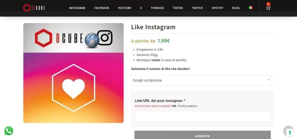 migliori-siti-dove-comprare-like-instagram-bcube-agency